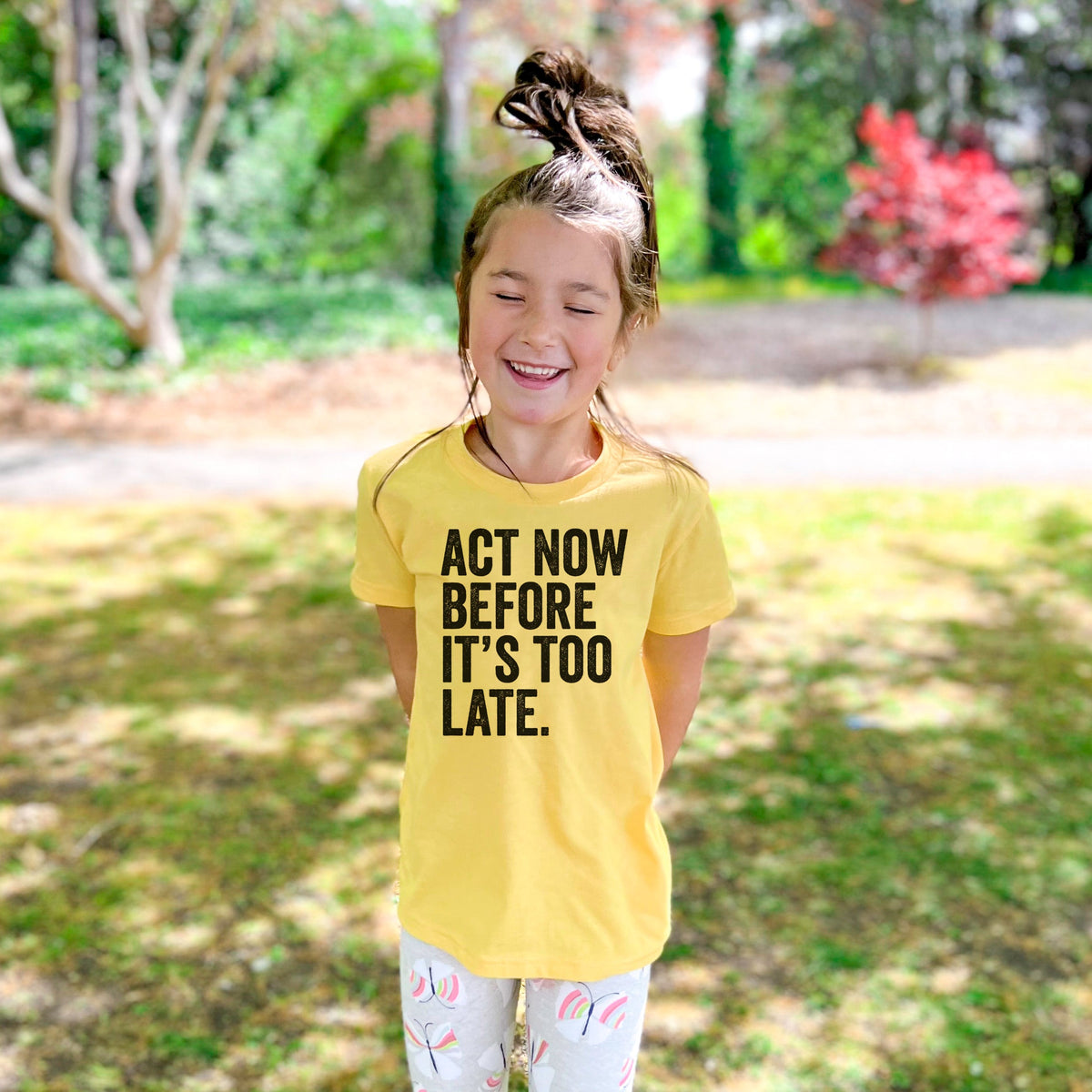Act Now Before it's Too Late - Youth Shirt