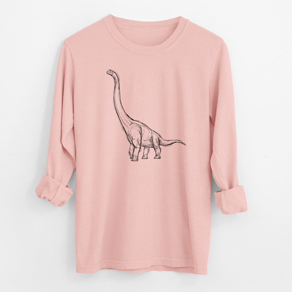Apatosaurus Excelsus - Men's Heavyweight 100% Cotton Long Sleeve
