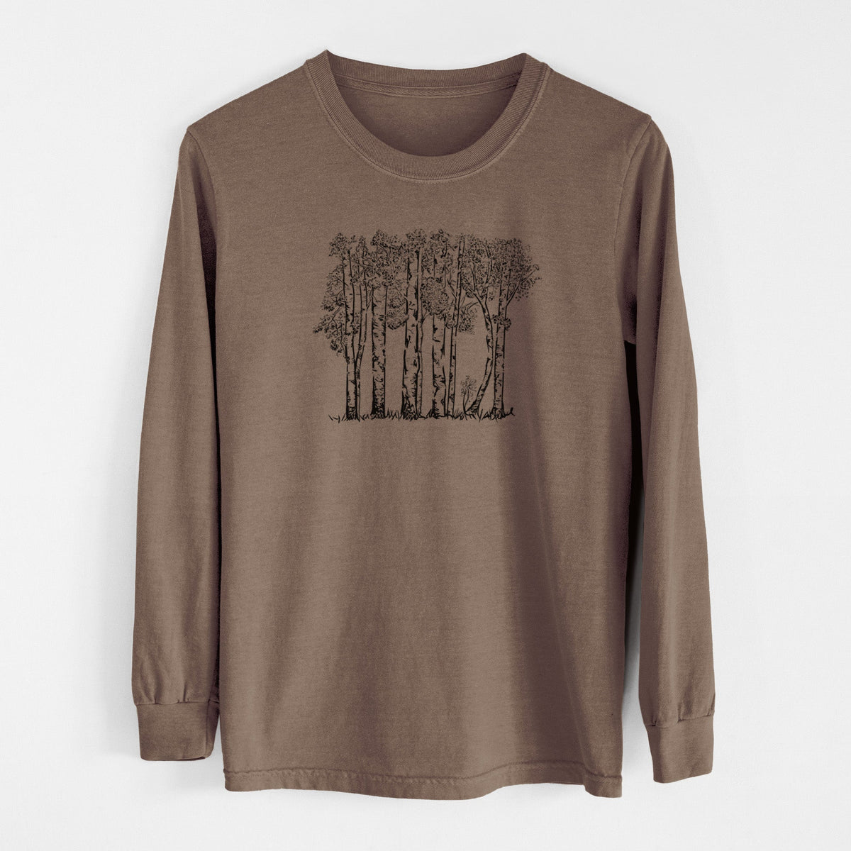 Quaking Aspens - Populus tremuloides - Unisex Comfort Colors 100% Cotton Long Sleeve