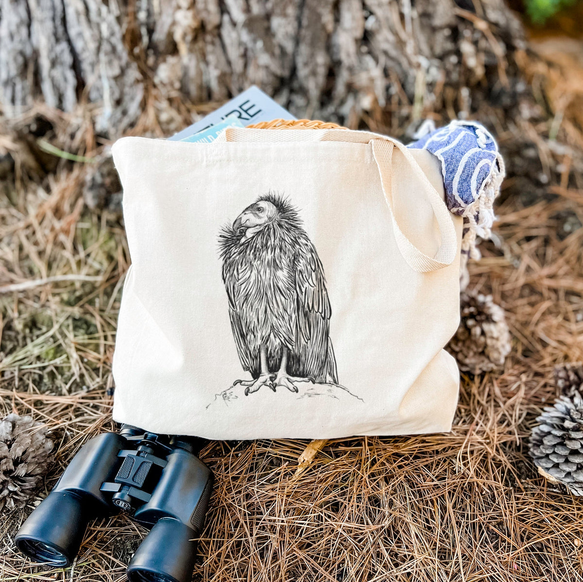 California Condor - Gymnogyps californianus - Tote Bag