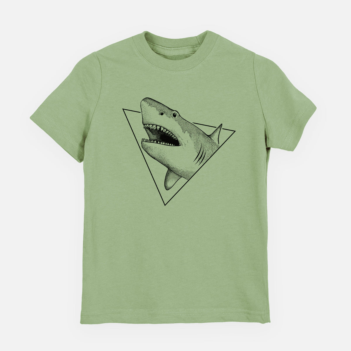 Great White Shark Triangle - Toddler/Youth Shirt