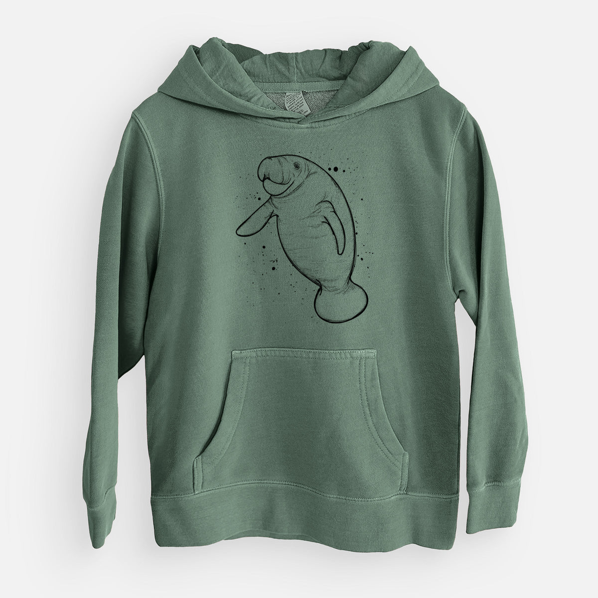 Manatee - Youth Pigment Dyed Hoodie