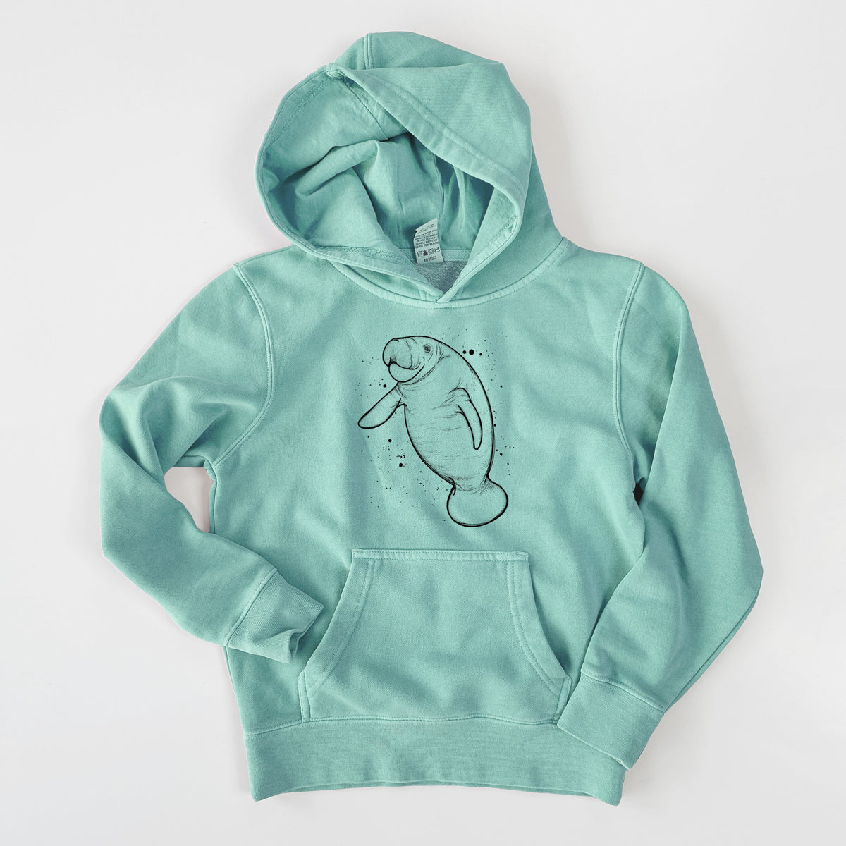 Manatee - Youth Pigment Dyed Hoodie