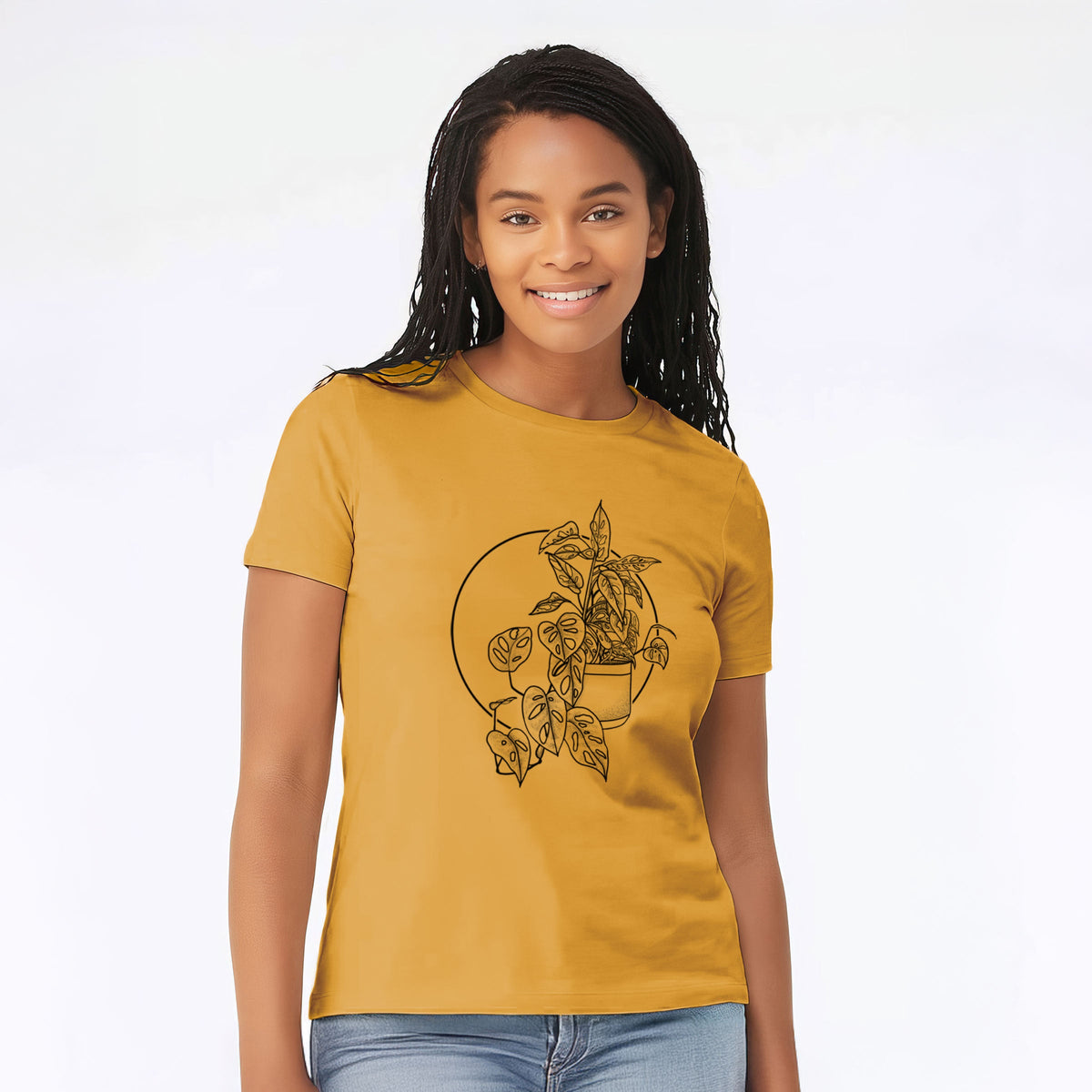 Monstera Adansonii - Women's Lightweight Relaxed Fit 100% Cotton Crewneck