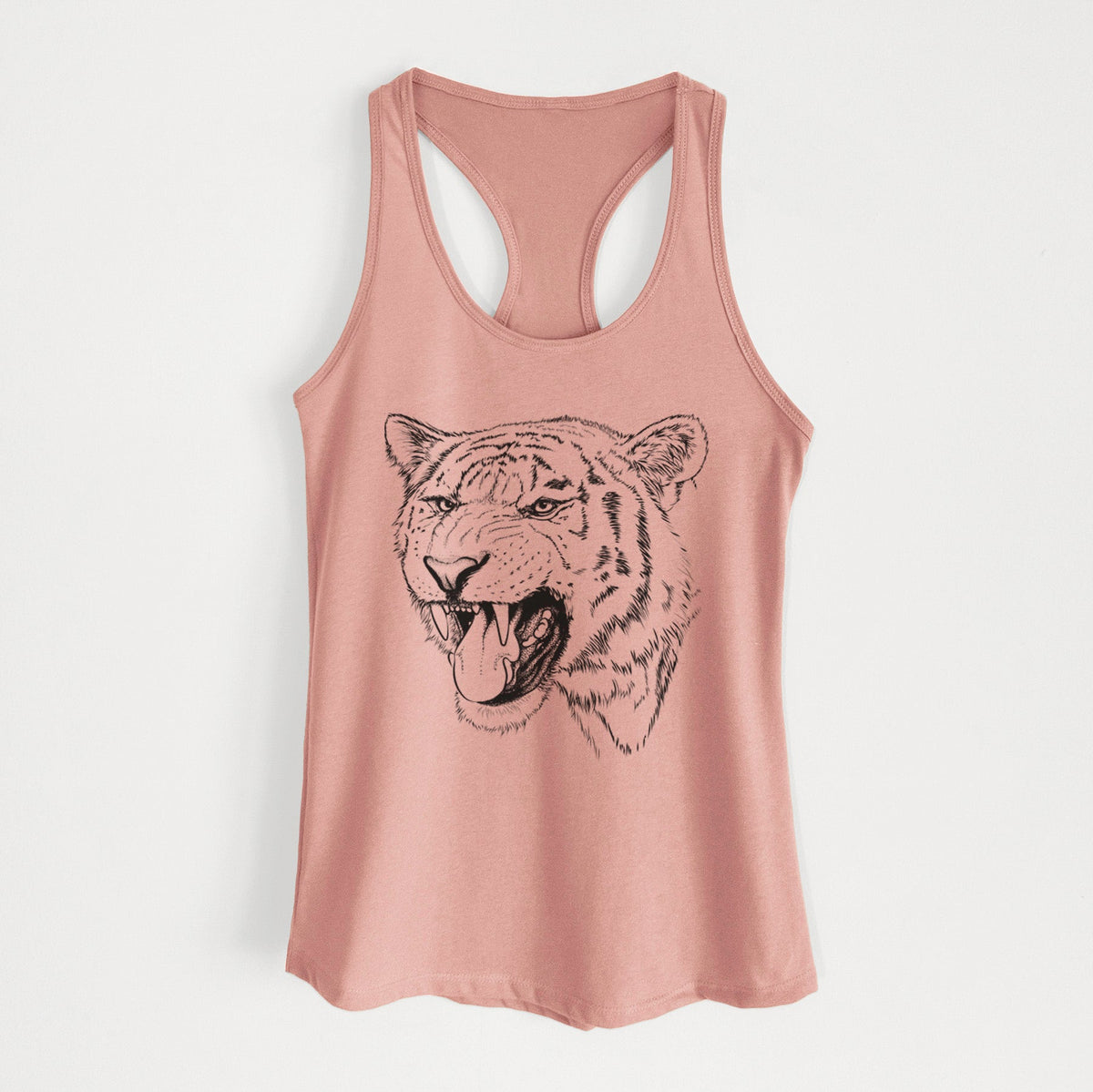 Siberian Tiger - Panthera tigris altaica - Women's Racerback Tanktop