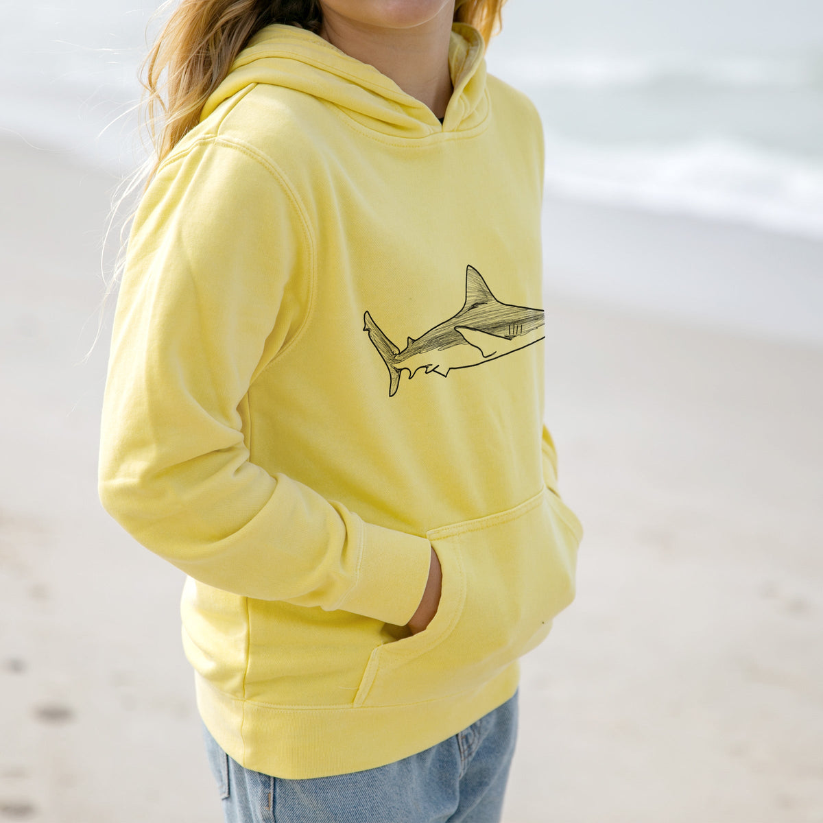 Silvertip Shark Side - Youth Pigment Dyed Hoodie