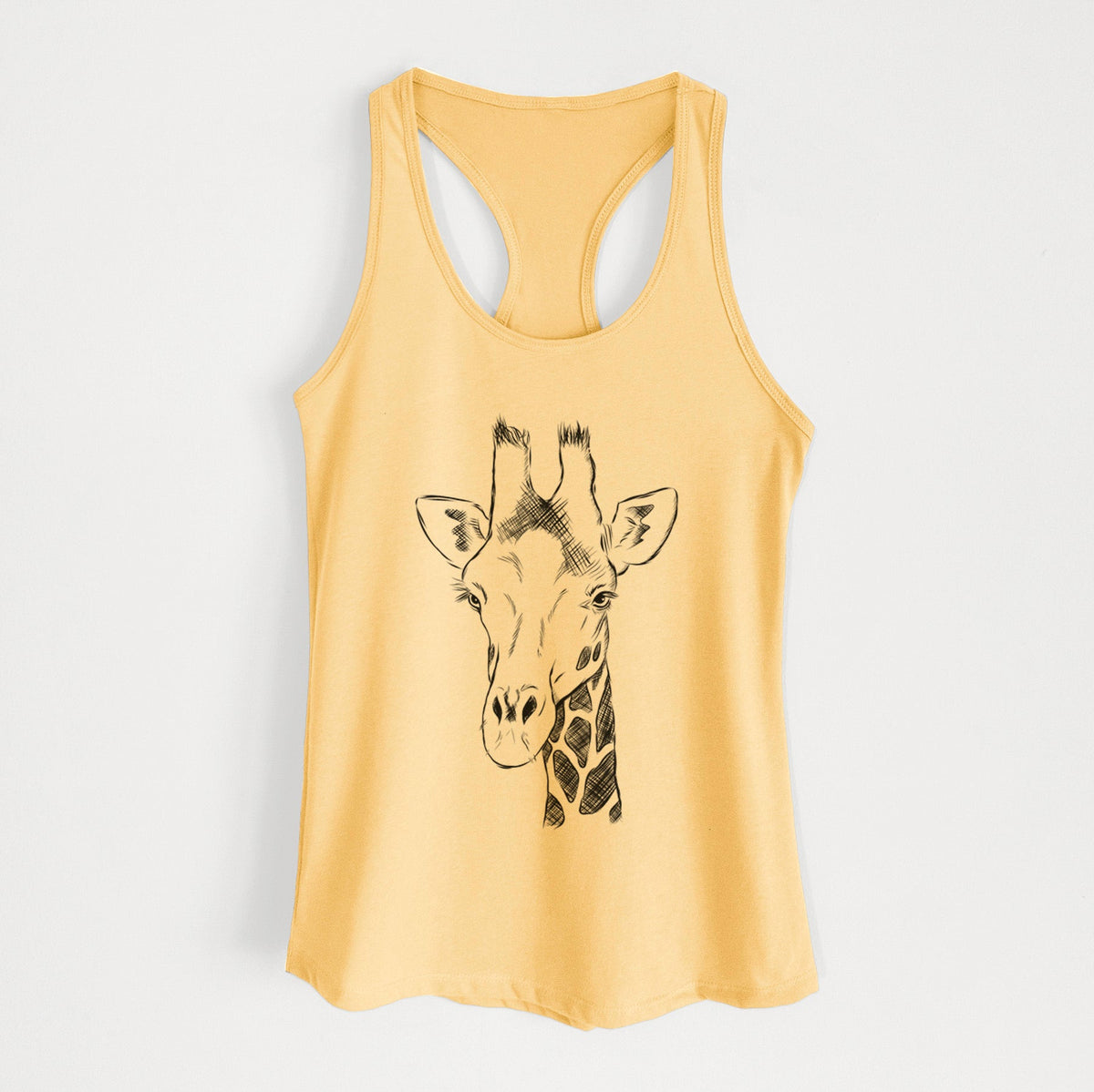Southern Giraffe - Giraffa giraffa - Women's Racerback Tanktop