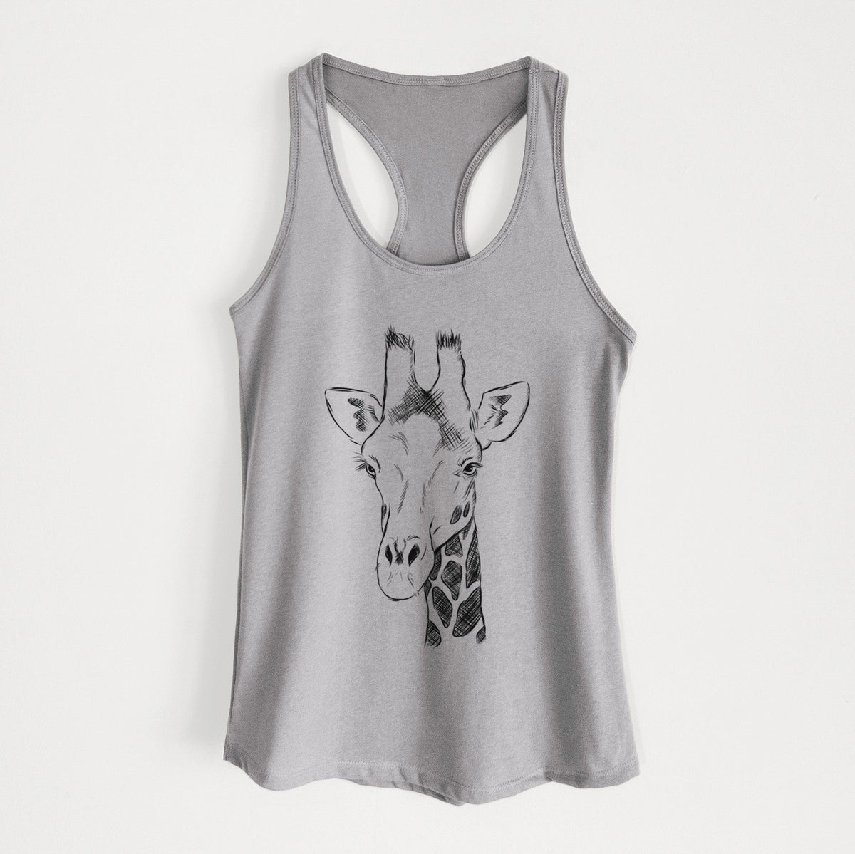 Southern Giraffe - Giraffa giraffa - Women's Racerback Tanktop