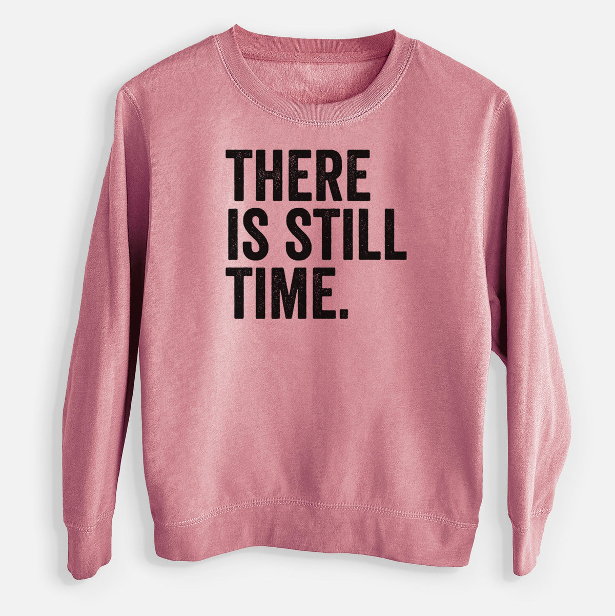 There's Still Time - Youth Lightweight Crewneck Sweatshirt