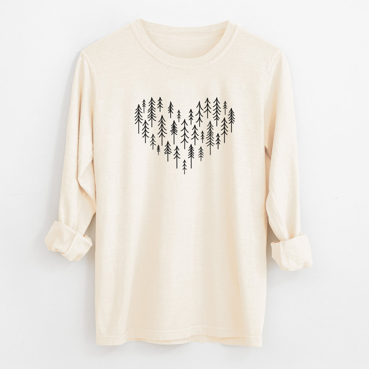 Heart of Trees - Unisex Comfort Colors 100% Cotton Long Sleeve