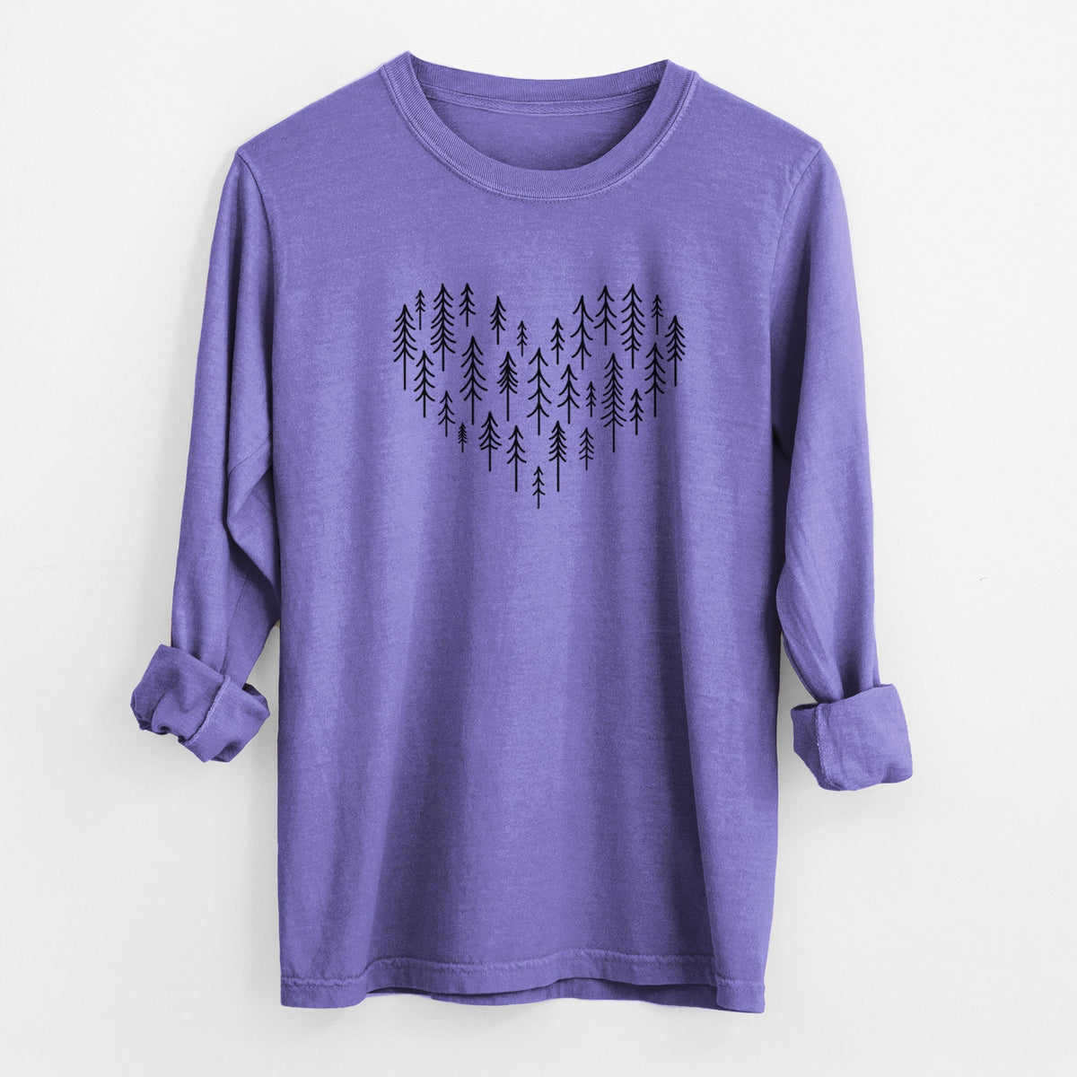 Heart of Trees - Unisex Comfort Colors 100% Cotton Long Sleeve