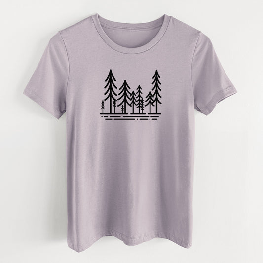 Grove De Diez - Women's Lightweight Relaxed Fit 100% Cotton Crewneck