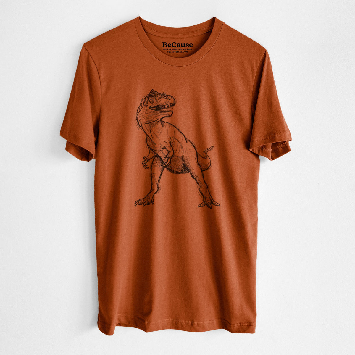 Allosaurus Fragilis - Lightweight 100% Cotton Unisex Crewneck