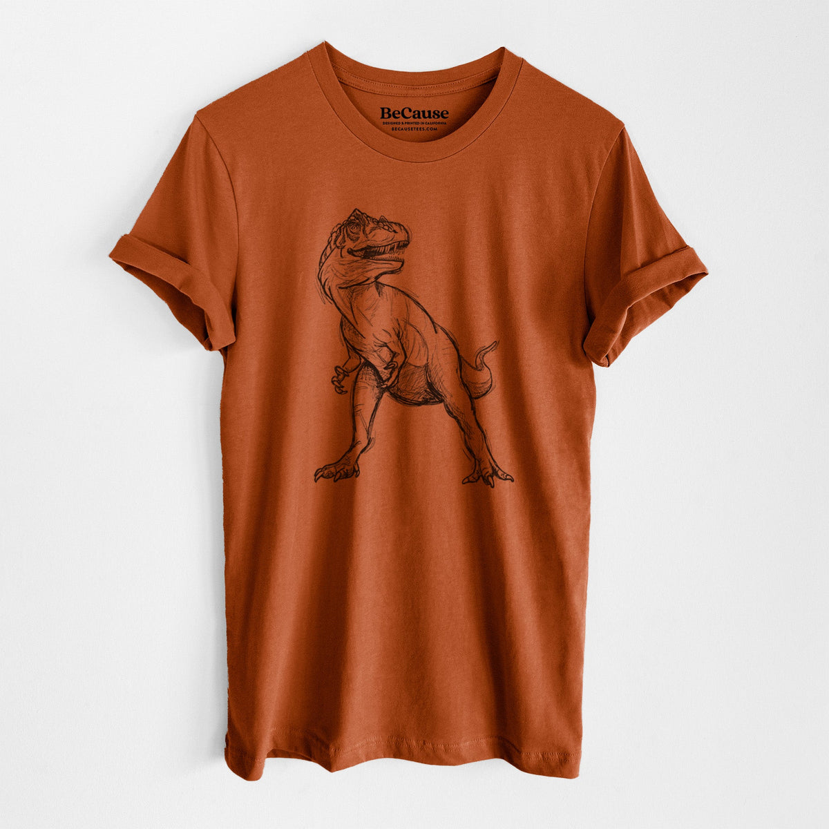 Allosaurus Fragilis - Lightweight 100% Cotton Unisex Crewneck
