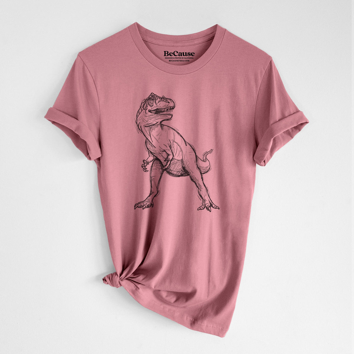 Allosaurus Fragilis - Lightweight 100% Cotton Unisex Crewneck