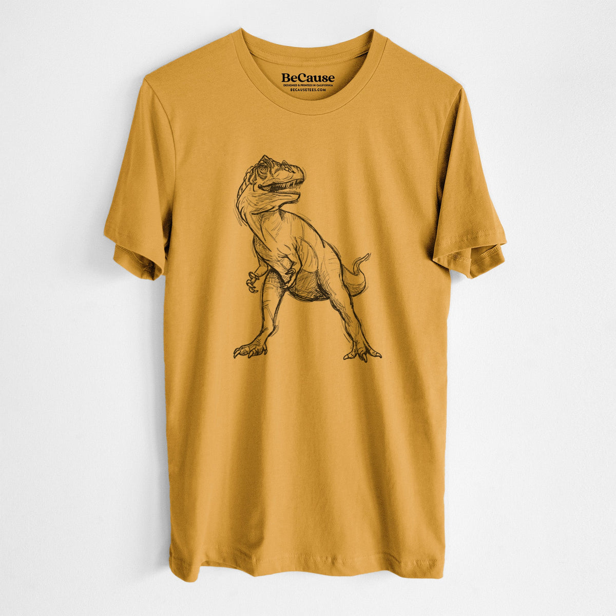 Allosaurus Fragilis - Lightweight 100% Cotton Unisex Crewneck