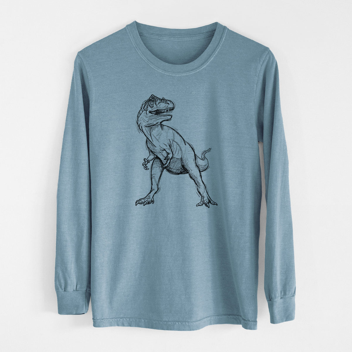 Allosaurus Fragilis - Men's Heavyweight 100% Cotton Long Sleeve