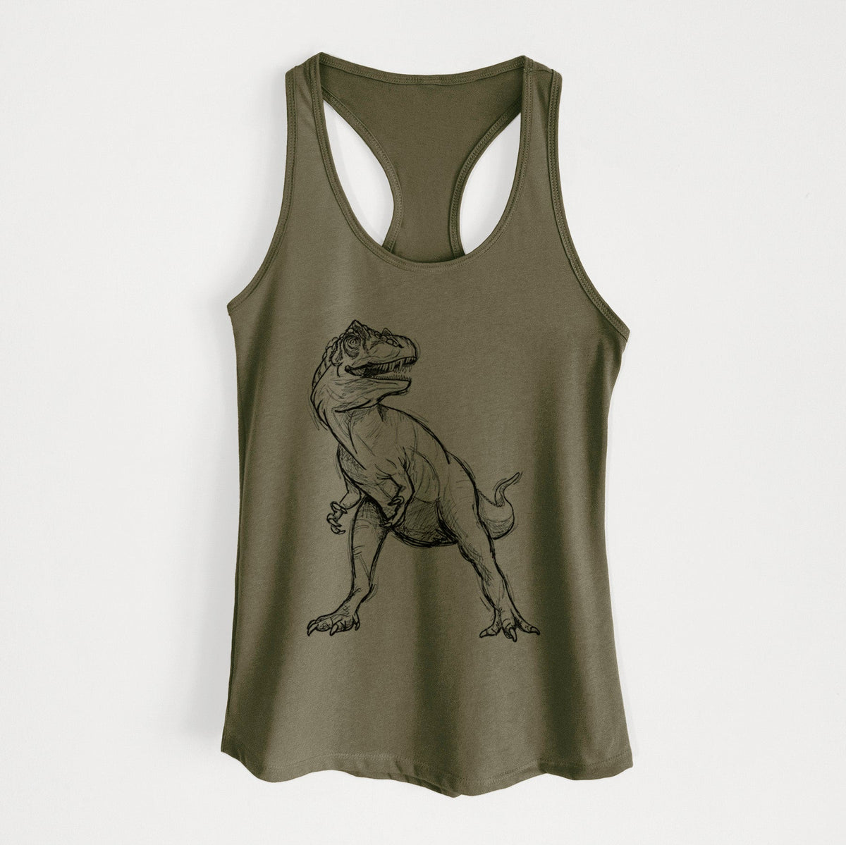 Allosaurus Fragilis - Women's Racerback Tanktop