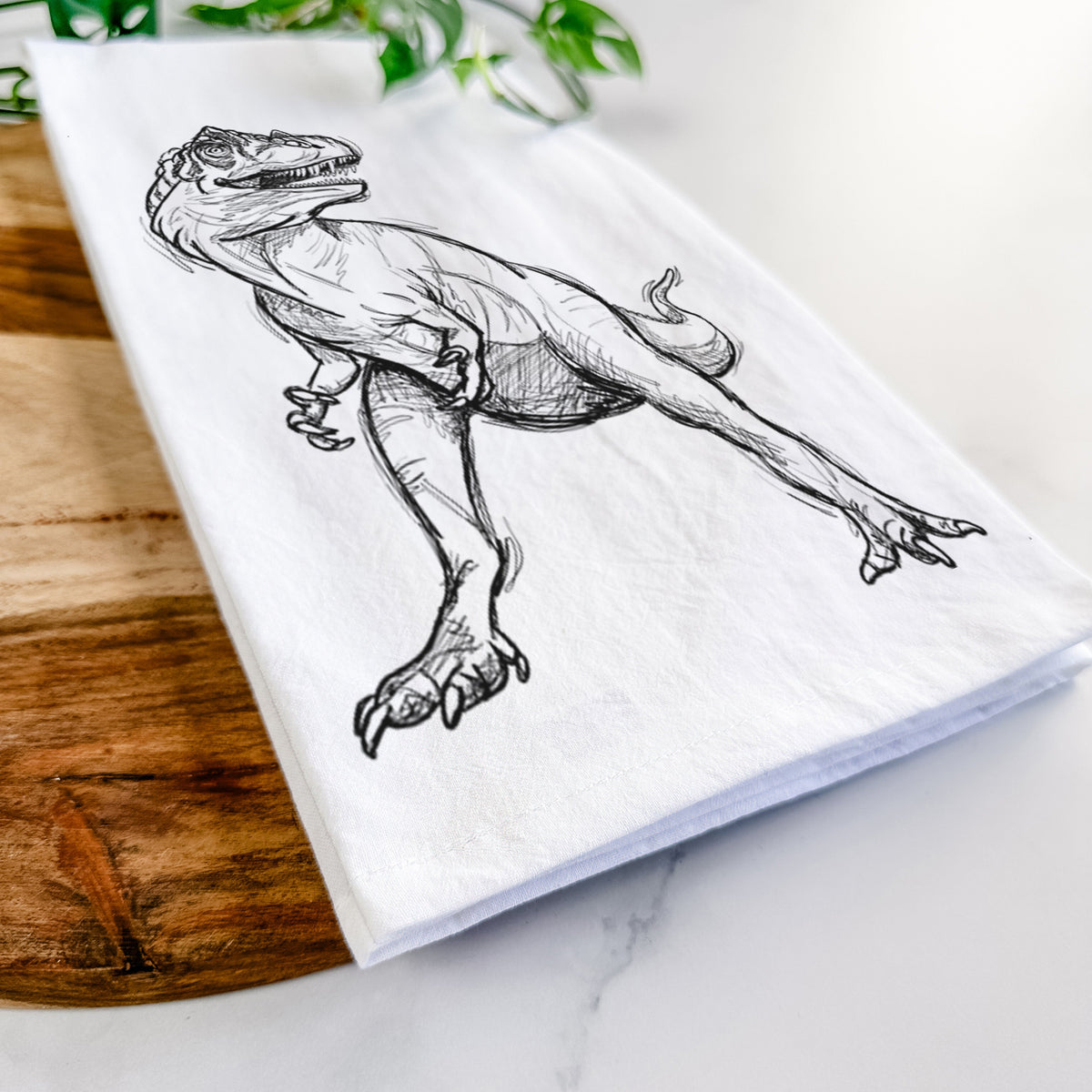 Allosaurus Fragilis Tea Towel