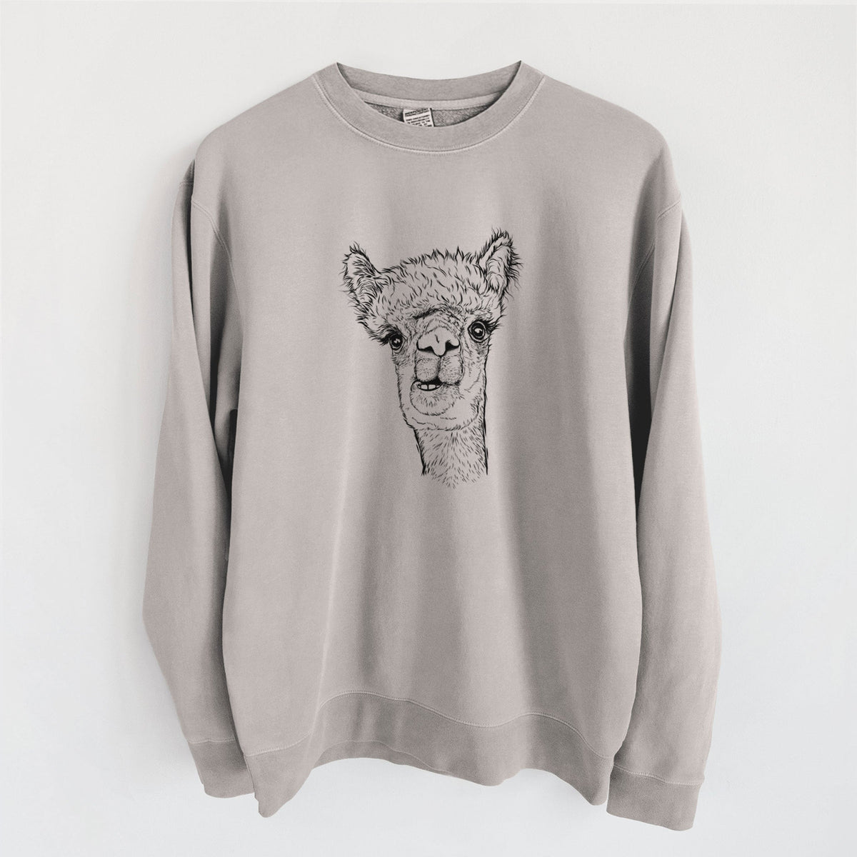 Alpaca - Unisex Pigment Dyed Crew Sweatshirt