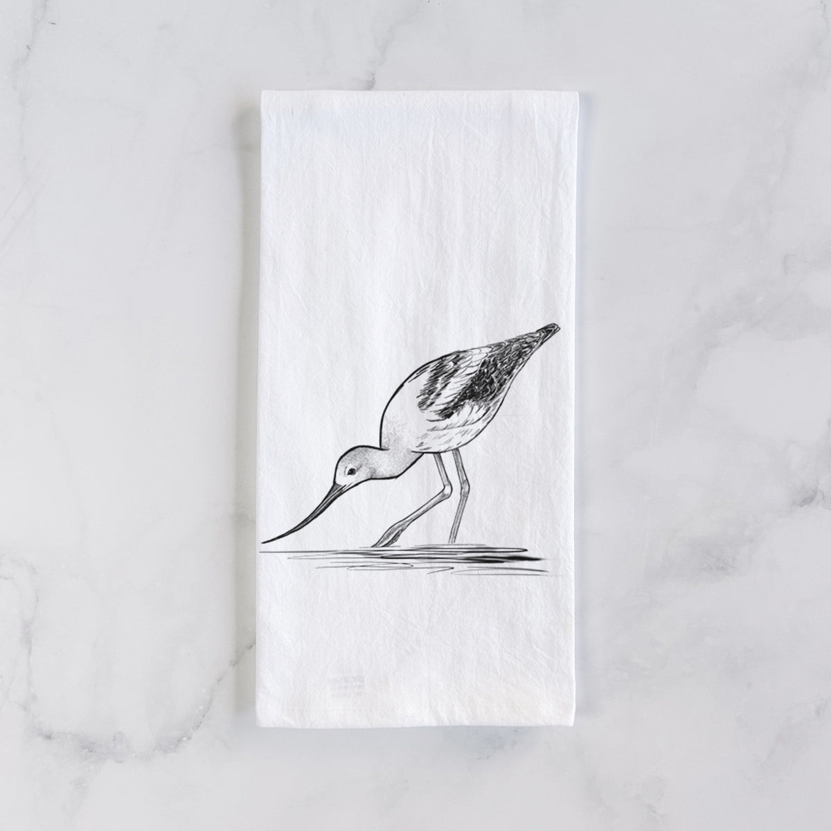 American Avocet - Recurvirostra americana Tea Towel
