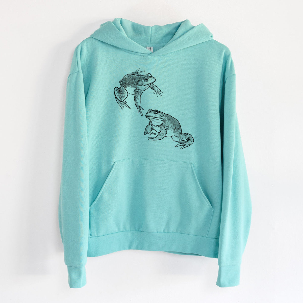 American Bullfrogs - Lithobates catesbeianus  - Statement Midweight Hoodie