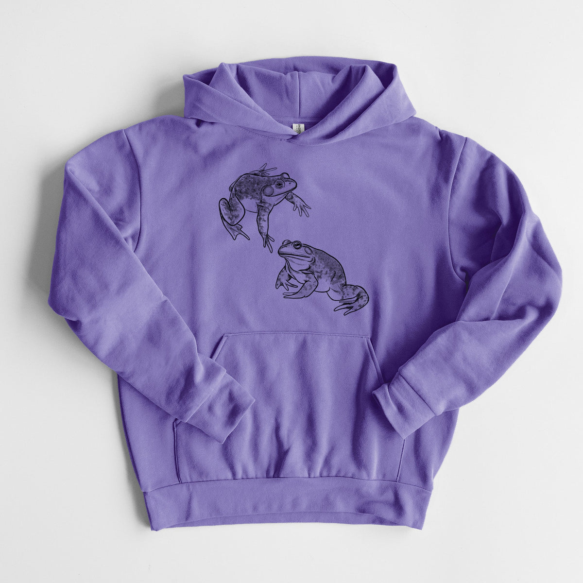 American Bullfrogs - Lithobates catesbeianus  - Statement Midweight Hoodie