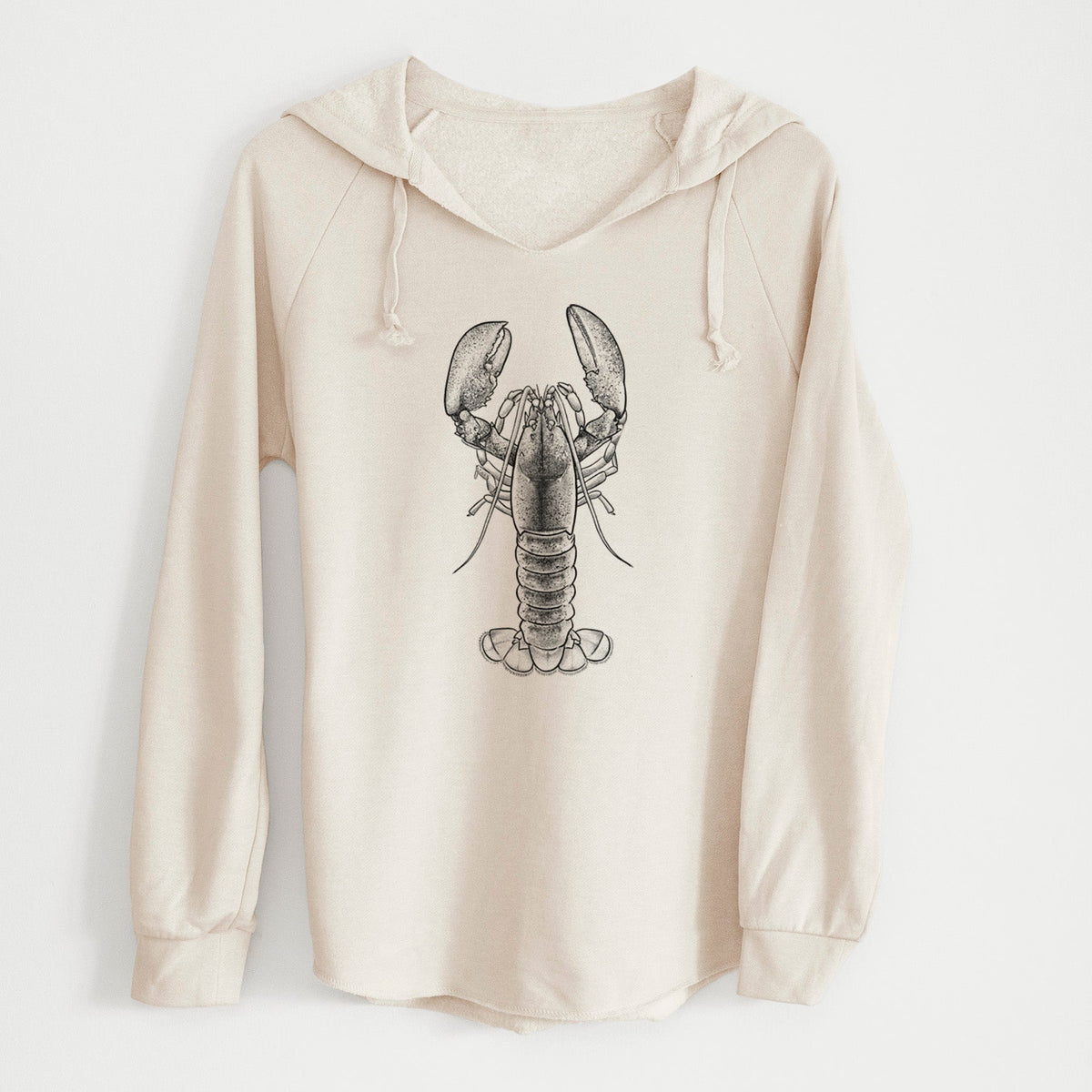 American Lobster - Homarus americanus - Cali Wave Hooded Sweatshirt