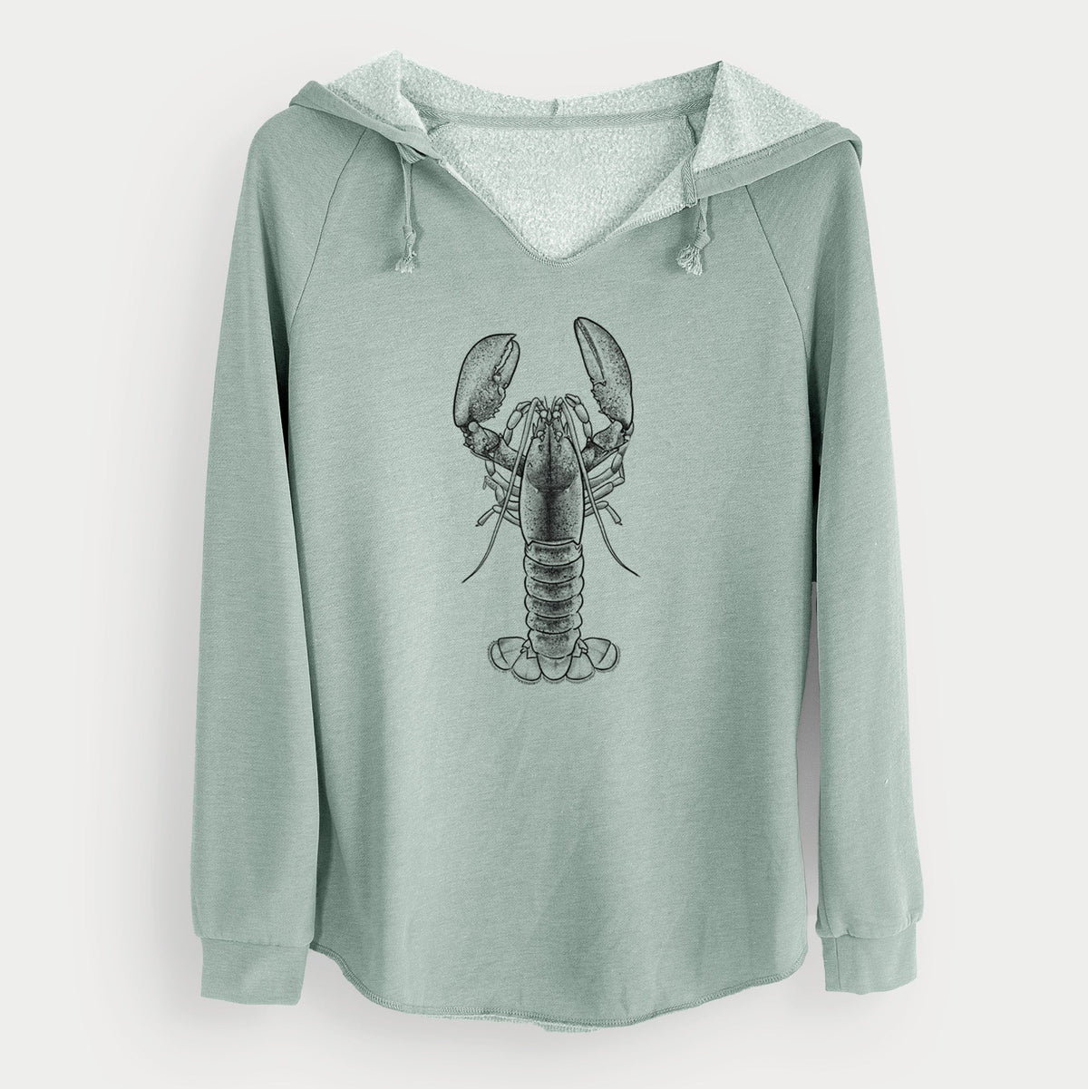 American Lobster - Homarus americanus - Cali Wave Hooded Sweatshirt