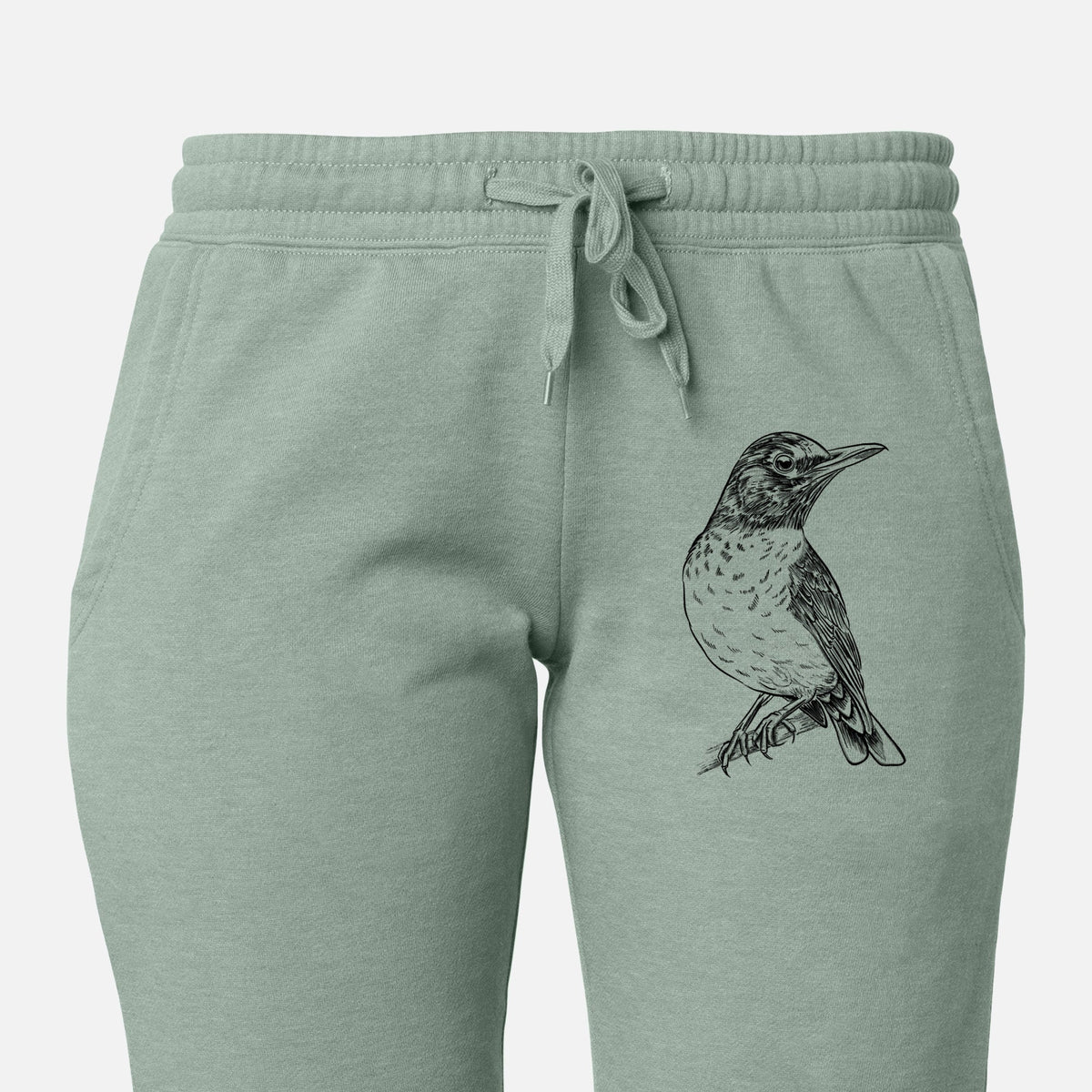 American Robin - Turdus migratorius - Women's Cali Wave Jogger Sweatpants