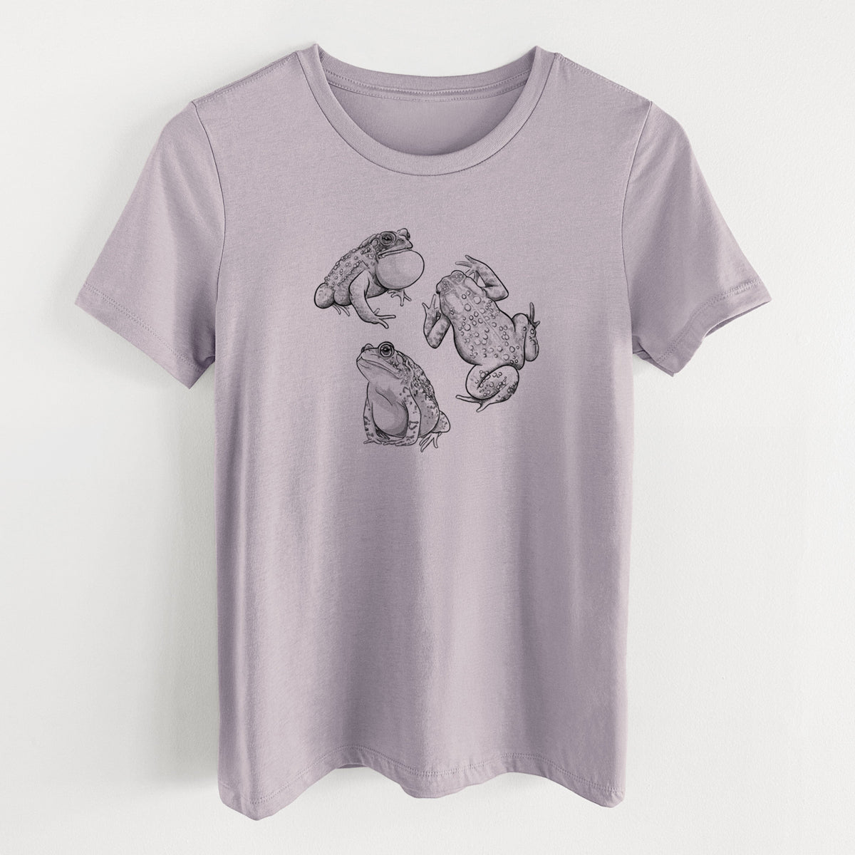 American Toads - Anaxyrus americanus - Women's Lightweight Relaxed Fit 100% Cotton Crewneck