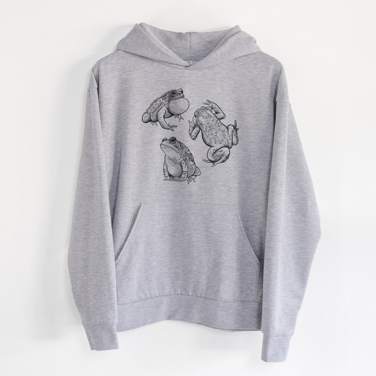 American Toads - Anaxyrus americanus  - Statement Midweight Hoodie