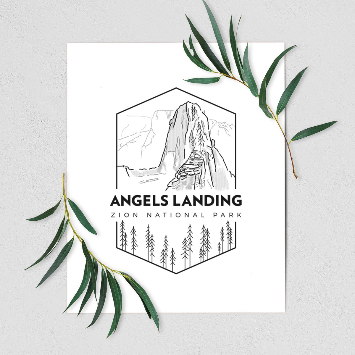 Angels Landing - Zion National Park - Fine Art Print