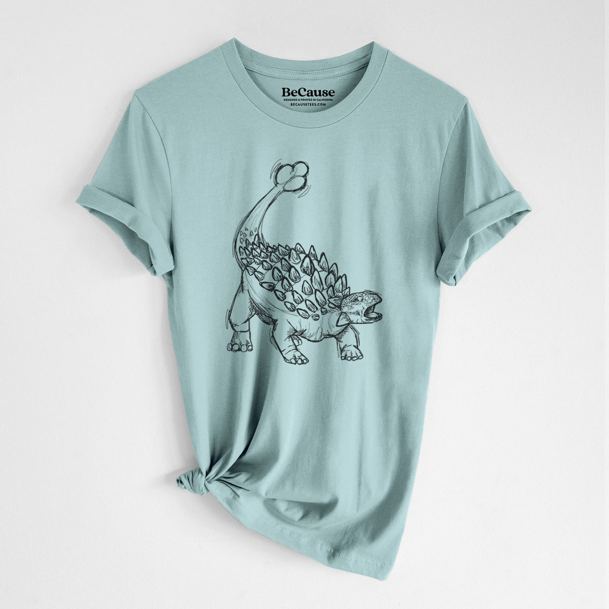 Ankylosaurus Magniventris - Lightweight 100% Cotton Unisex Crewneck