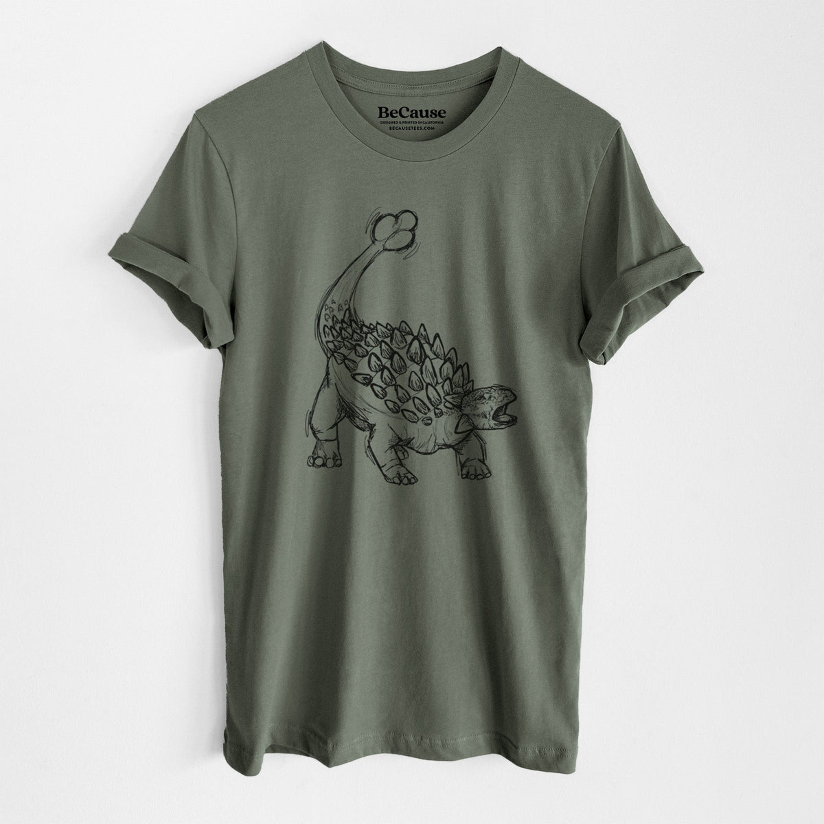 Ankylosaurus Magniventris - Lightweight 100% Cotton Unisex Crewneck