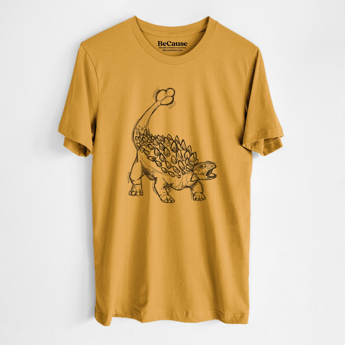 Ankylosaurus Magniventris - Lightweight 100% Cotton Unisex Crewneck
