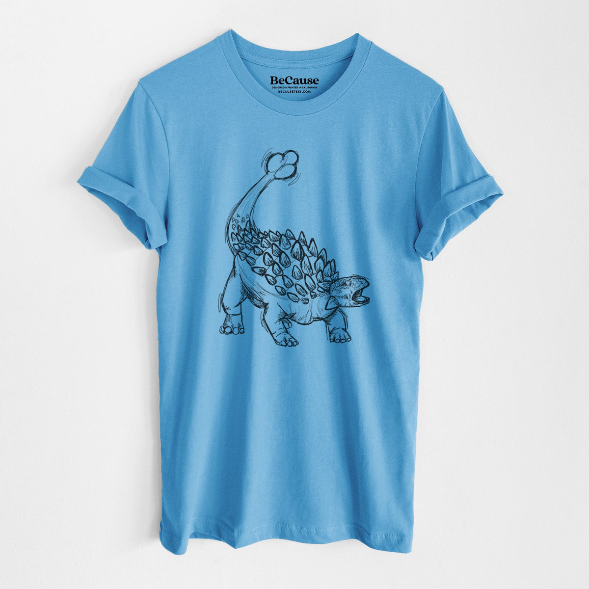 Ankylosaurus Magniventris - Lightweight 100% Cotton Unisex Crewneck