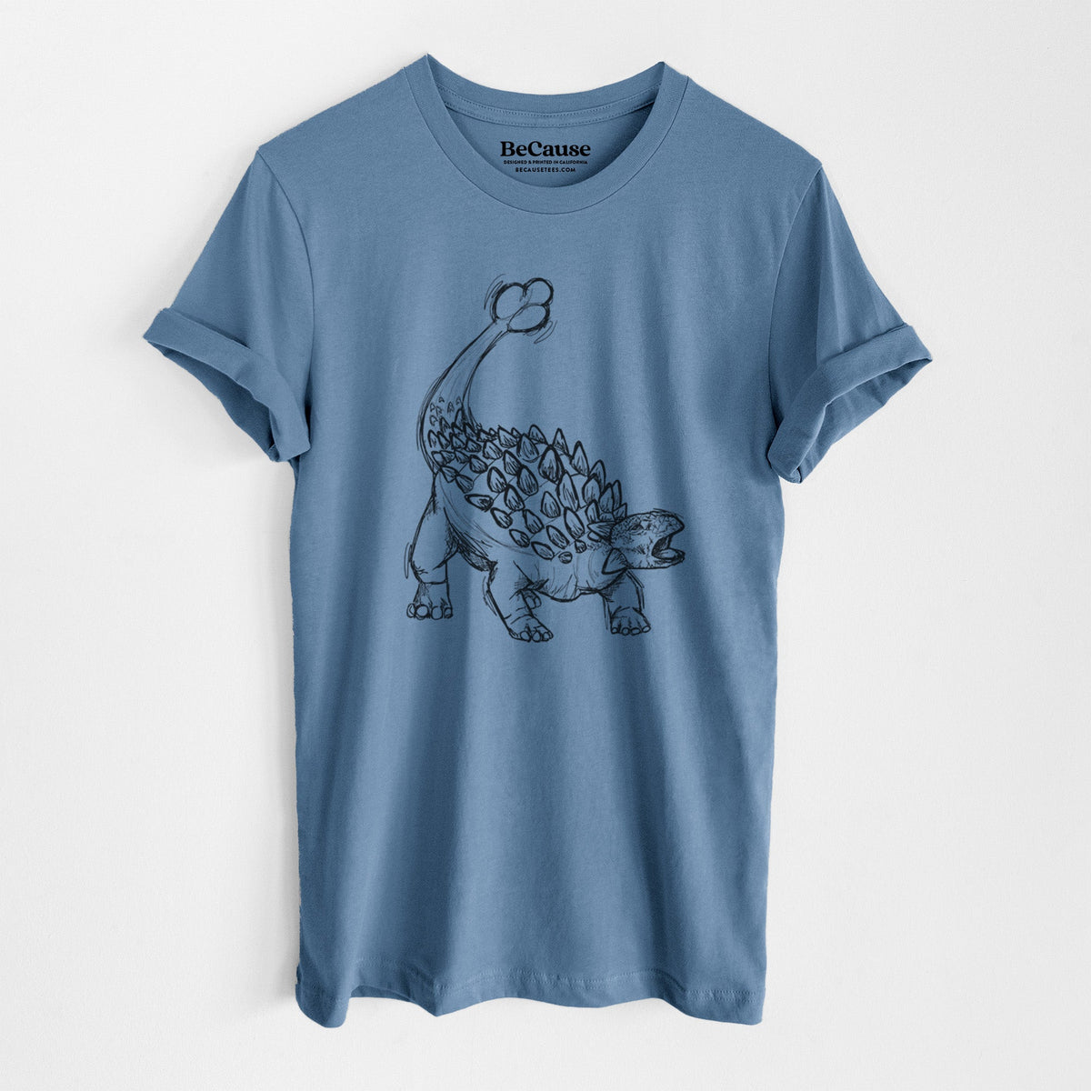 Ankylosaurus Magniventris - Lightweight 100% Cotton Unisex Crewneck