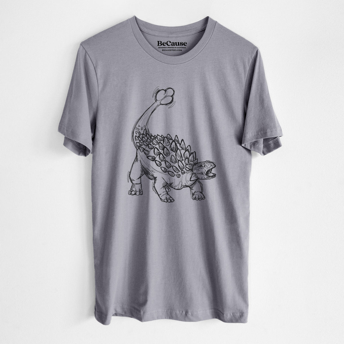 Ankylosaurus Magniventris - Lightweight 100% Cotton Unisex Crewneck