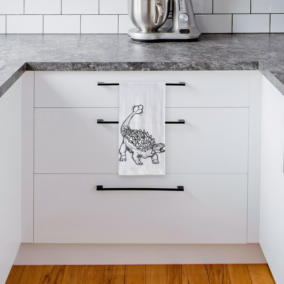 Ankylosaurus Magniventris Tea Towel