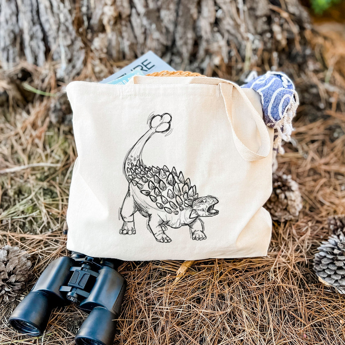 Ankylosaurus Magniventris - Tote Bag