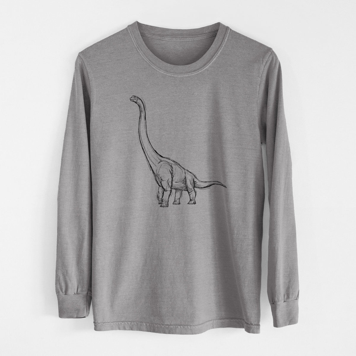Apatosaurus Excelsus - Men's Heavyweight 100% Cotton Long Sleeve