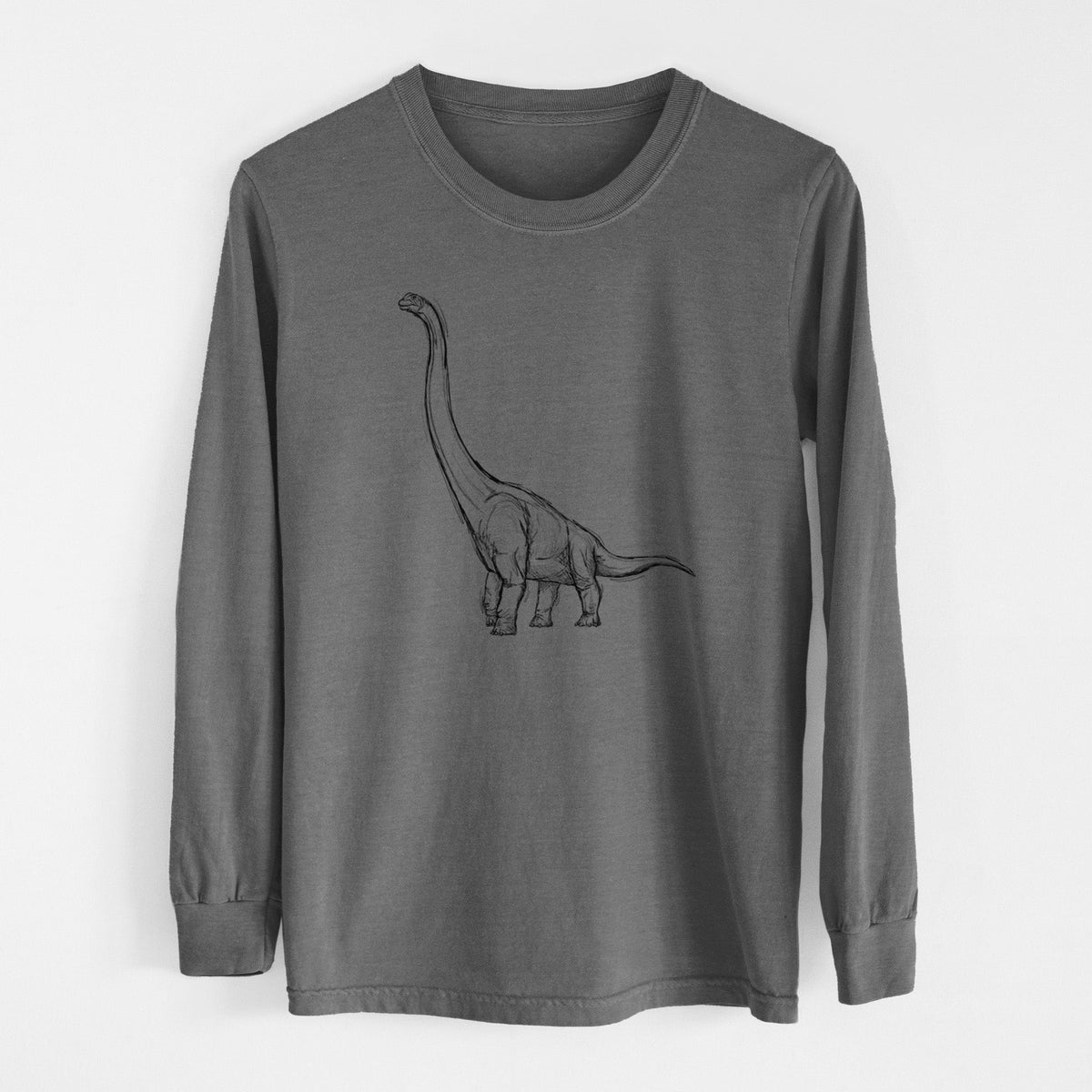 Apatosaurus Excelsus - Men's Heavyweight 100% Cotton Long Sleeve