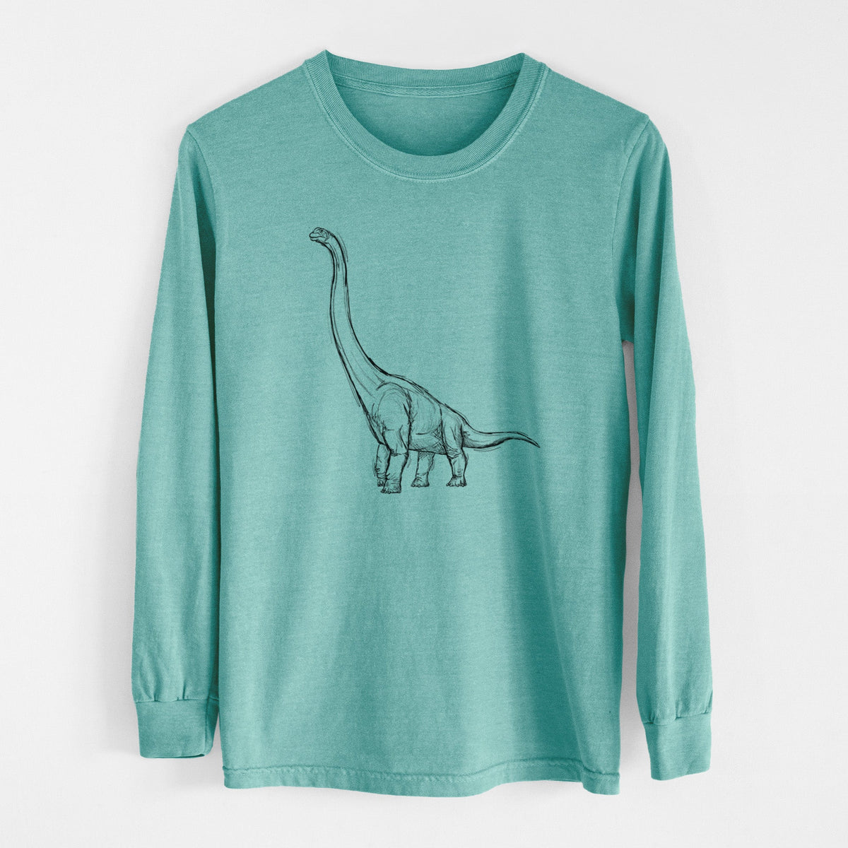 Apatosaurus Excelsus - Men's Heavyweight 100% Cotton Long Sleeve
