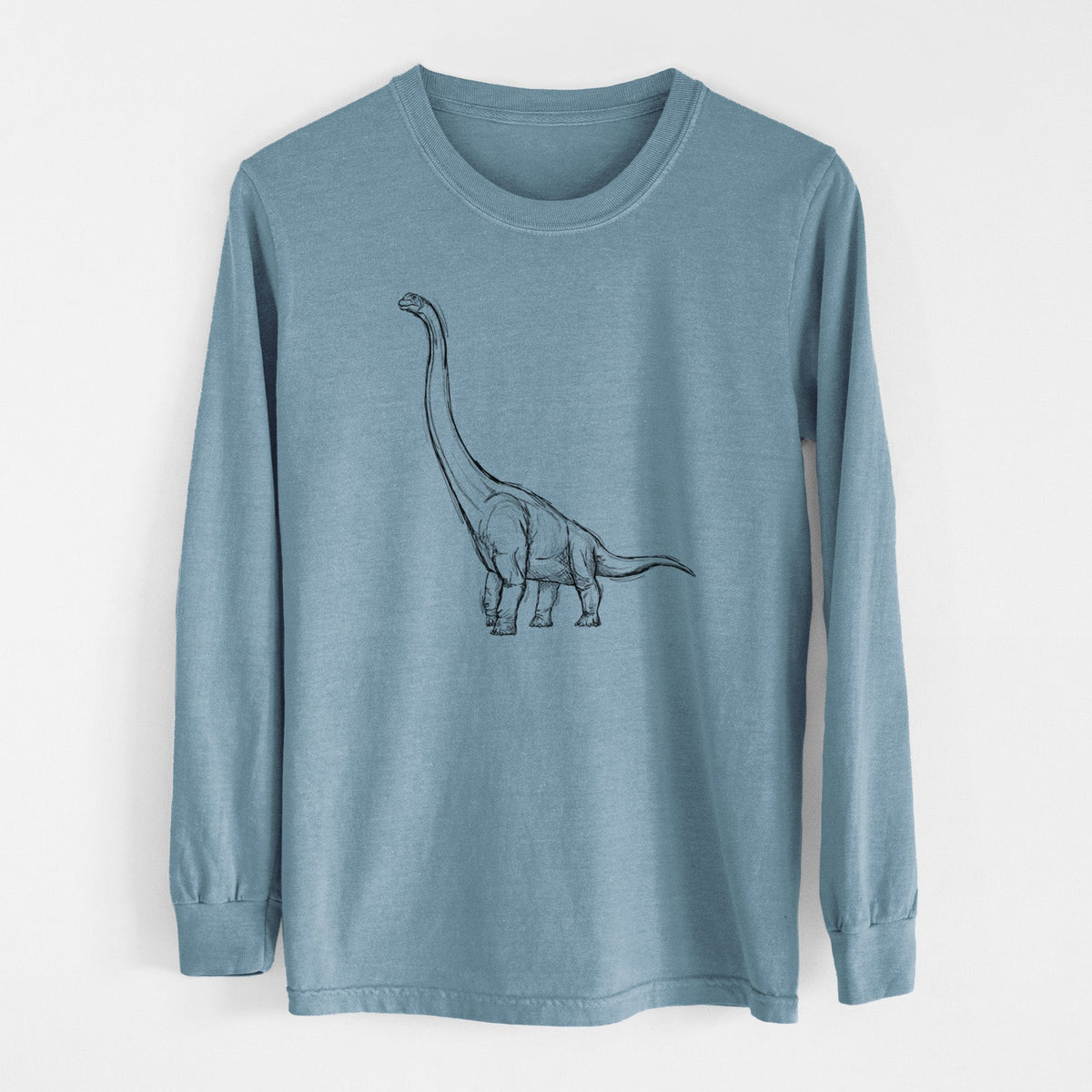 Apatosaurus Excelsus - Men's Heavyweight 100% Cotton Long Sleeve