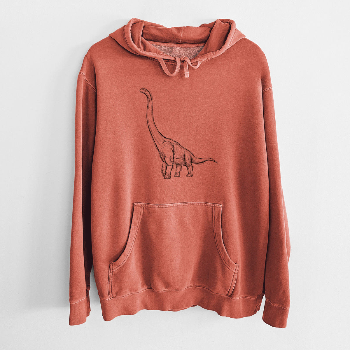 Apatosaurus Excelsus - Unisex Pigment Dyed Hoodie