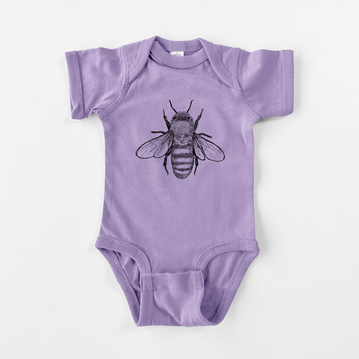Apis Mellifera - Honey Bee - Baby Fine Jersey Bodysuit