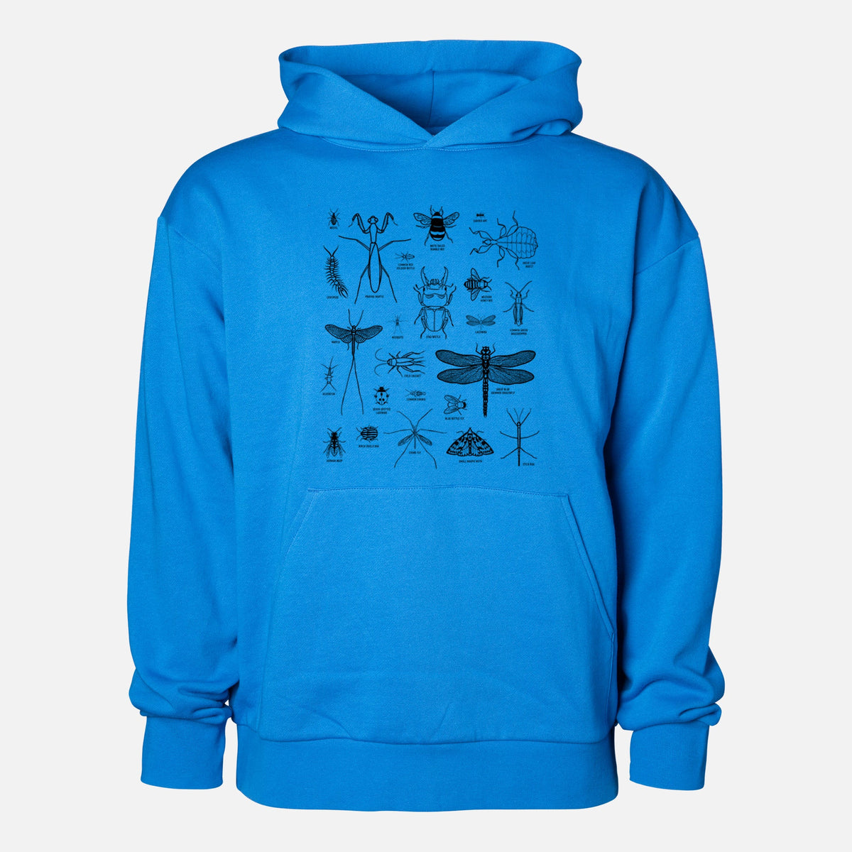 Chart of Arthropods/Insects  - Statement Midweight Hoodie