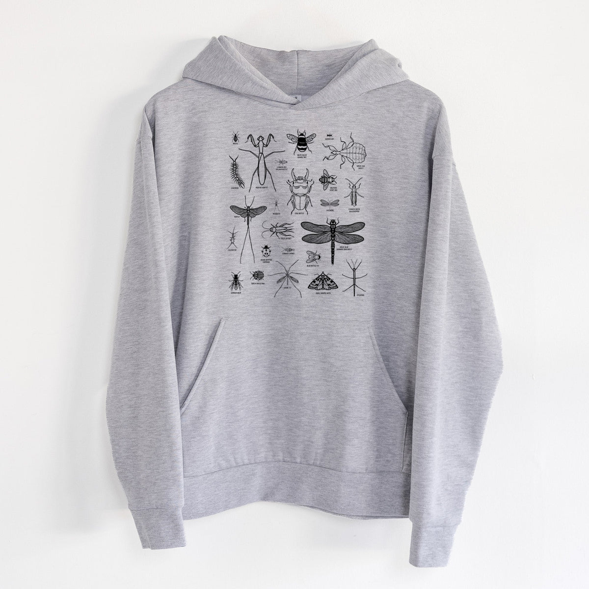 Chart of Arthropods/Insects  - Statement Midweight Hoodie