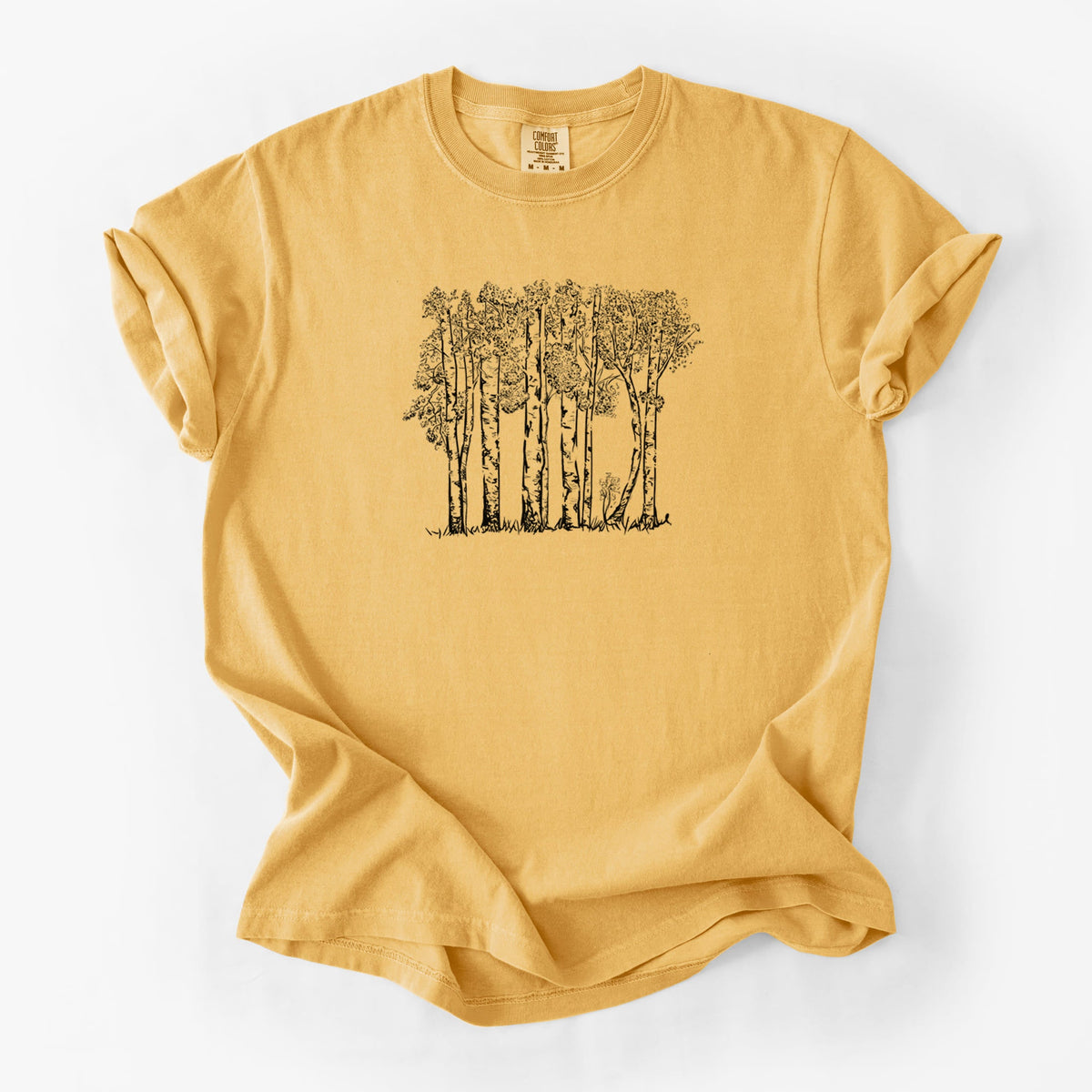 Quaking Aspens - Populus tremuloides - Unisex Comfort Colors Garment-Dyed Heavyweight T-shirt